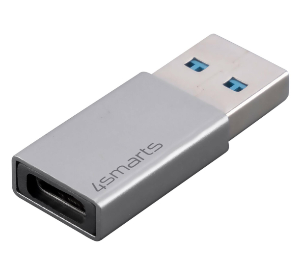 4smarts Adapter Passive USB-A 3.0 do USB-C srebrny 2szt. - 1535850 - zdjęcie 3